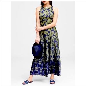 Banana republic floral maxi dress